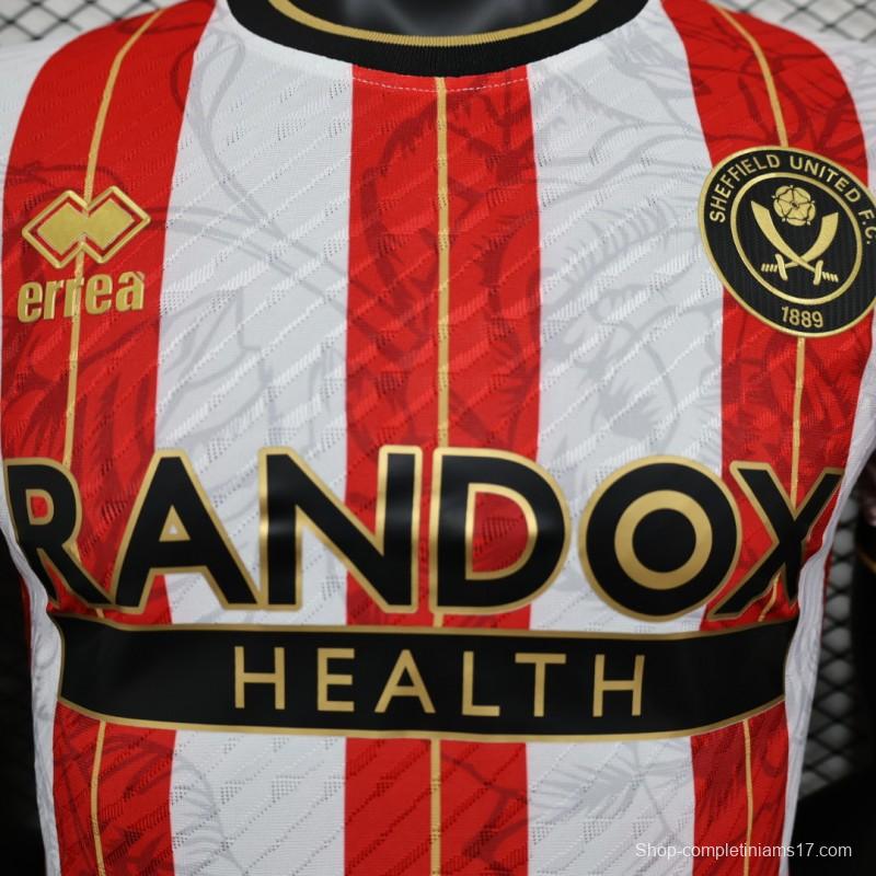 Player Version 23/24 Sheffield United Home Special Jersey