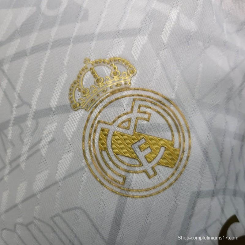 Player Version 23/24 Real Madrid Golden Dragon Special Jersey