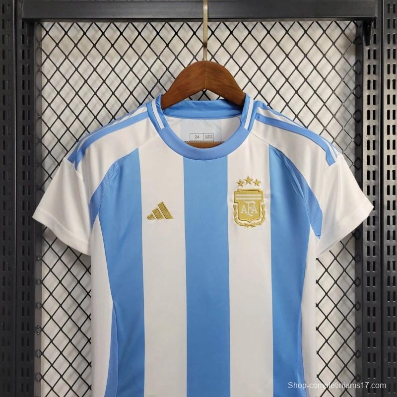 2024 Kids Argentina Home Jersey