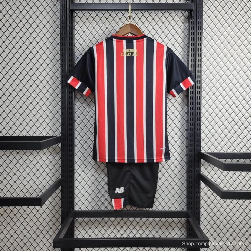 24/25 Kids Sao Paulo Away Jersey