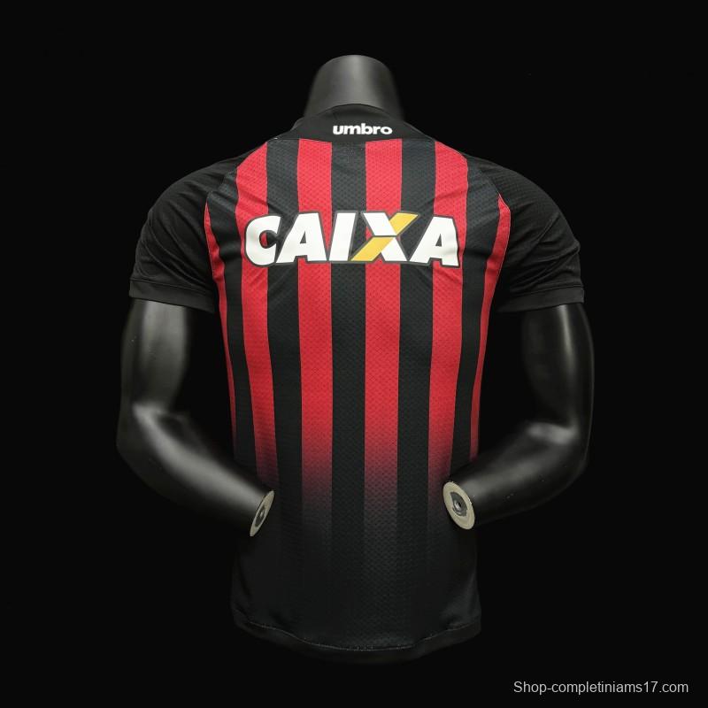 Retro 17/18 Athletico Paranaense Home Jersey