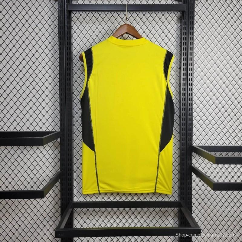 24/25 Flamengo Yellow Vest Training Jersey