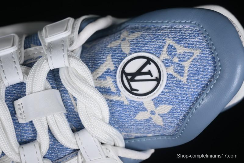 Louis Vuitton Archlight Sneakers with Wave-shaped Sole and Oversized Tongue - MBJ0