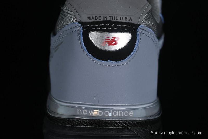New Balance 990 Series Premium USA-Made Retro Running Shoes with Carbon Midsole - U990BB4