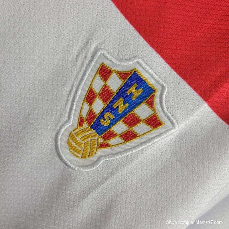 2024 KIDS Croatia Home Jersey