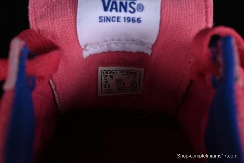 Vans Vault Og Sport Low Retro Suede Canvas Vulcanized Shoes in Dragon Fruit - VN000CQRCHL