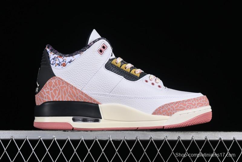 Air Jordan 3 GS "Red Stardust"