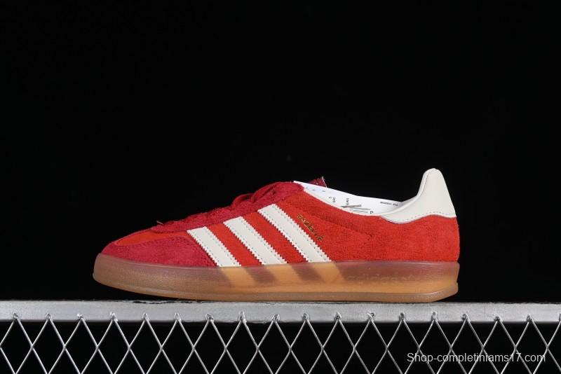 Adidas Originals Gazelle Indoor Retro Casual Slip-Resistant Wear-Resistant Low-Top Sneakers - IE1051