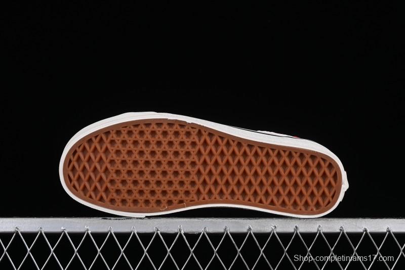 Vans Old Skool Reissue 136 High-End Pink Canvas Vulcanized Shoes with Detachable Lightweight Anti-Fatigue Insole - VN000MT6DWB