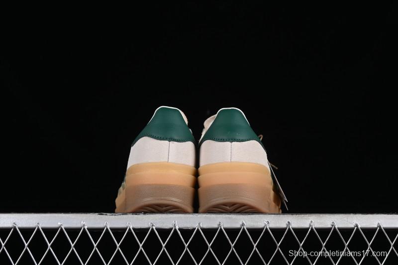 Adidas Originals Gazelle Bold ID7056 Low-Top Sneakers with Thick Sole for Casual Wear, Slip-Resistant and Durable - ID7056