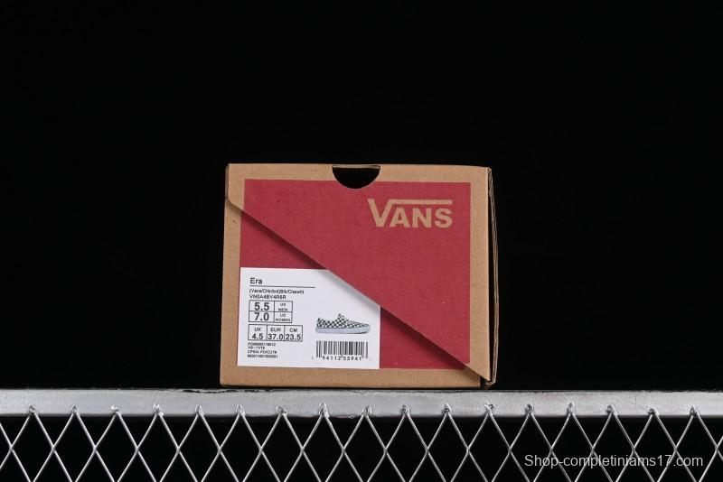 Vans Authentic Golden Coast Classic Checkerboard Slip-On Canvas Shoes - VN0A4BV4R6R