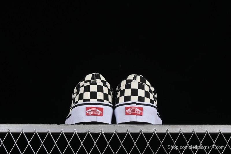 Vans Authentic Golden Coast Classic Checkerboard Slip-On Canvas Shoes - VN0A4BV4R6R