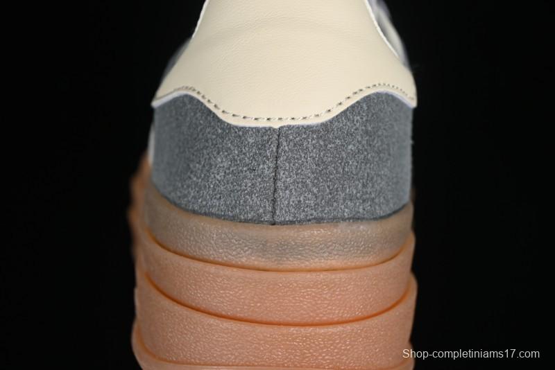 Adidas Originals Gazelle Bold IE0428 Low-Top Sneakers with Thick Sole for Casual Wear, Anti-Slip and Durable - IE0428