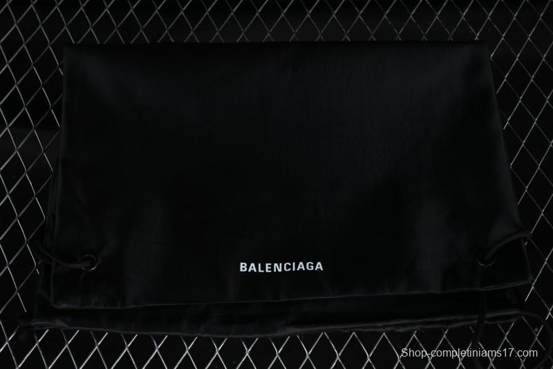 Balenciaga Phantom Sneaker 10th Generation Lace-Up Running Shoes with Transparent Heel Strap - W3XL11090