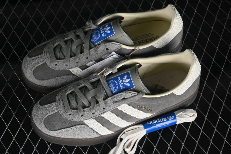 Adidas Originals Gazelle Indoor Retro Casual Slip-Resistant Wear-Resistant Low-Top Sneakers - IF1807