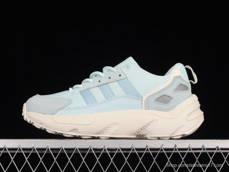 Adidas Originals ZX 22 Boost Retro Running Shoes with Full-Length BOOST Midsole - GX4611