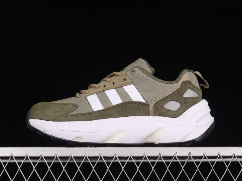 Adidas Originals ZX 22 Boost Retro Running Shoes with Full-Length BOOST Cushion - GX2040