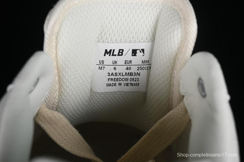 MLB Chunky Liner Metal Senior Series Lightweight Platform Casual Sneakers with 6cm Height Increase - 3ASXCLX4N50WHS