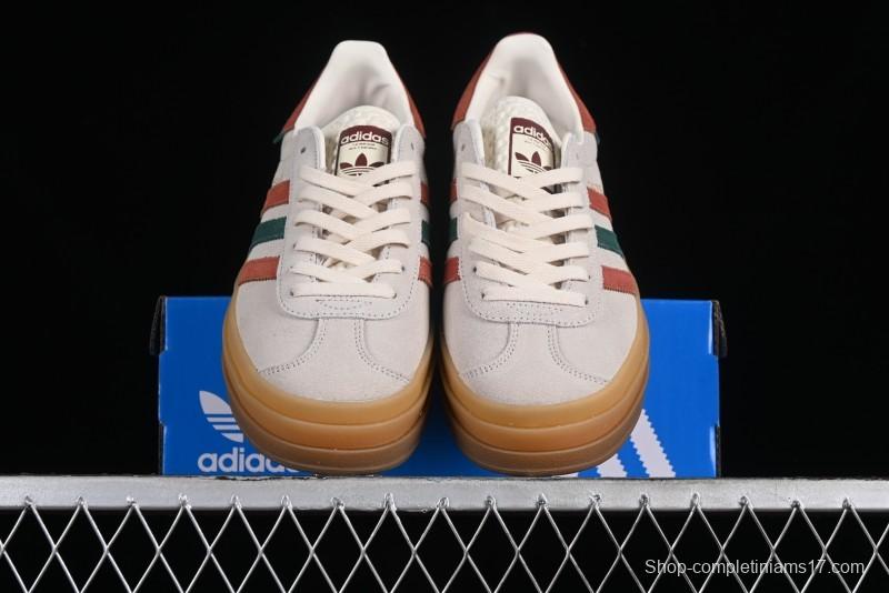 Adidas Originals Gazelle Bold IG3685 Low-Top Sneakers with Thick Sole for Casual Wear Anti-Slip and Durable