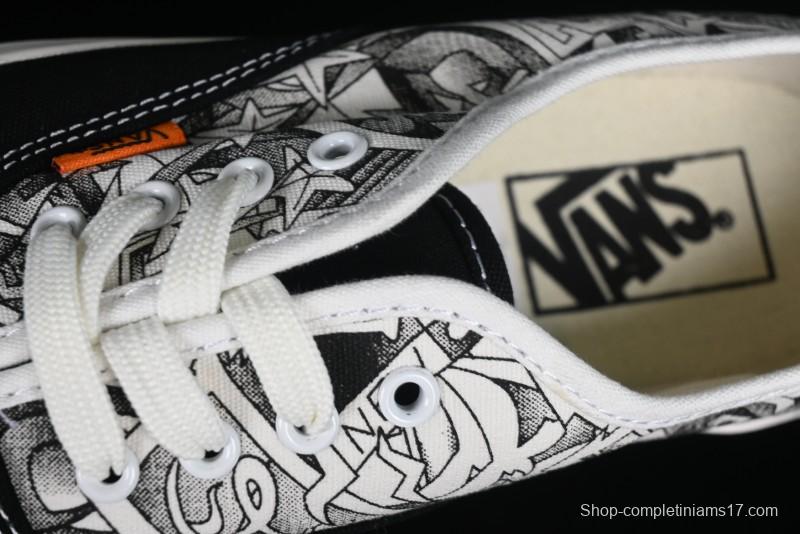 Vans Og Authentic Lx Low-Top Casual Skate Shoes - VN0A4BV9676