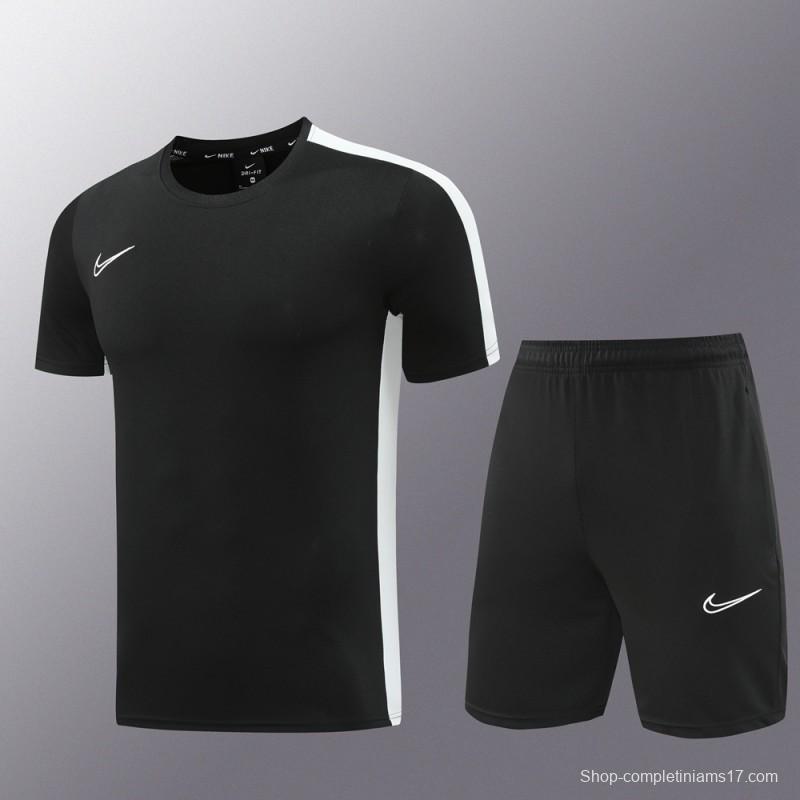 24/25 Nike Black Short Sleeve Jersey+Shorts