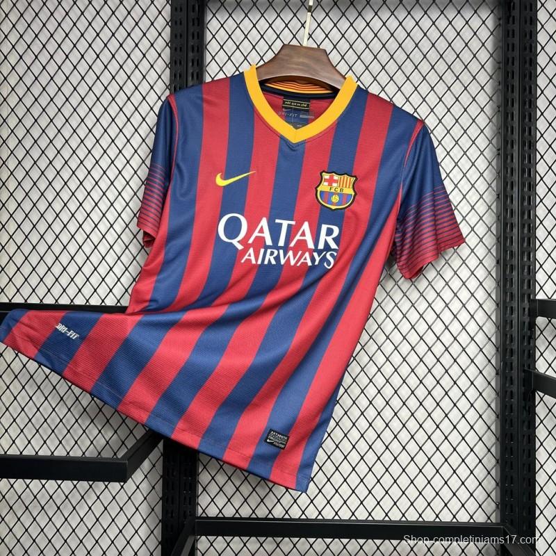 Retro 13/14 Barcelona Home Jersey