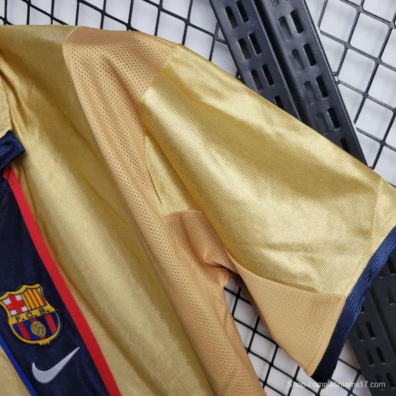 Retro 01/02 Barcelona Away Jersey