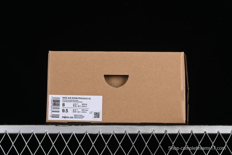Nike Air Zoom Pegasus 40 Breathable Mesh Running Shoes - FN0024-100