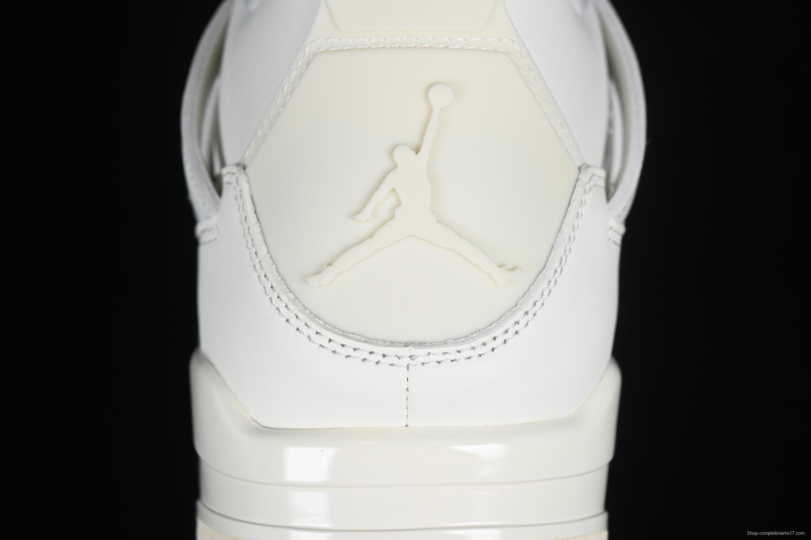 Nike Air Jordan 4 Retro Metallic Gold Basketball Shoes - AQ9129-170