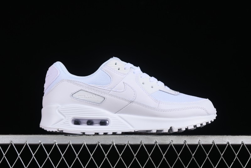 Nike Air Max 90 Retro Running Shoes with Air Cushion Technology - CN8490-100