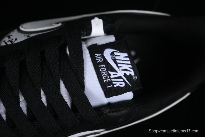 Nike Air Force 1 '07 Low "Oracle" Custom Casual Sneakers with Chinese Style Elements - DV0788-003