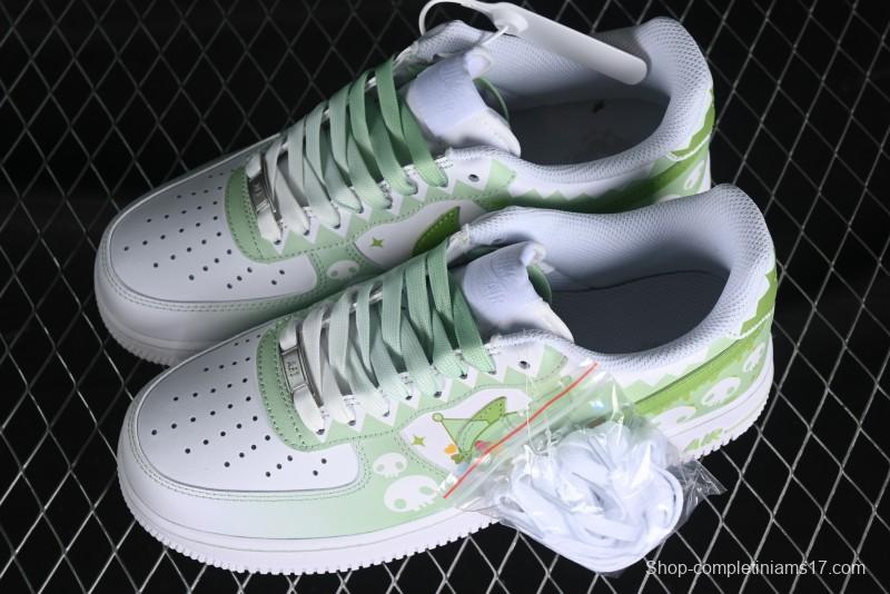 Nike Air Force 1 '07 Low Doraemon x Kuromi Collaboration Casual Sneakers - CW2288-111