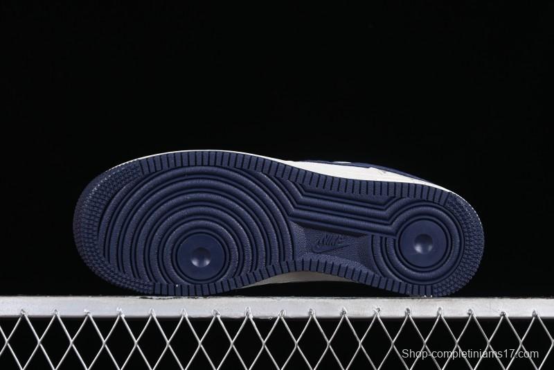 Nike Air Force 1 '07 Low LV Collaboration - Off White Navy Blue Casual Shoes CV1724-111