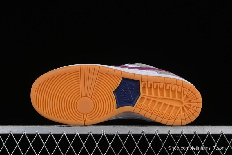 Nike SB Dunk Low Rayssa Leal Pro Skate Shoes with Colorful Smiley Laces - FZ5251-001