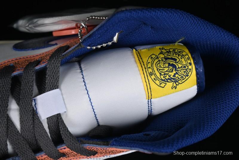 Nike Air Jordan 1 Mid "Flight Vintage" Retro Basketball Shoes with Washed Color Design - FV3619-106