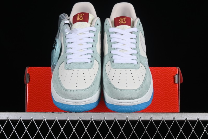Nike Air Force 1 '07 Low Chinese New Year Limited - Dragon Scale Casual Sneakers - CV1724-110