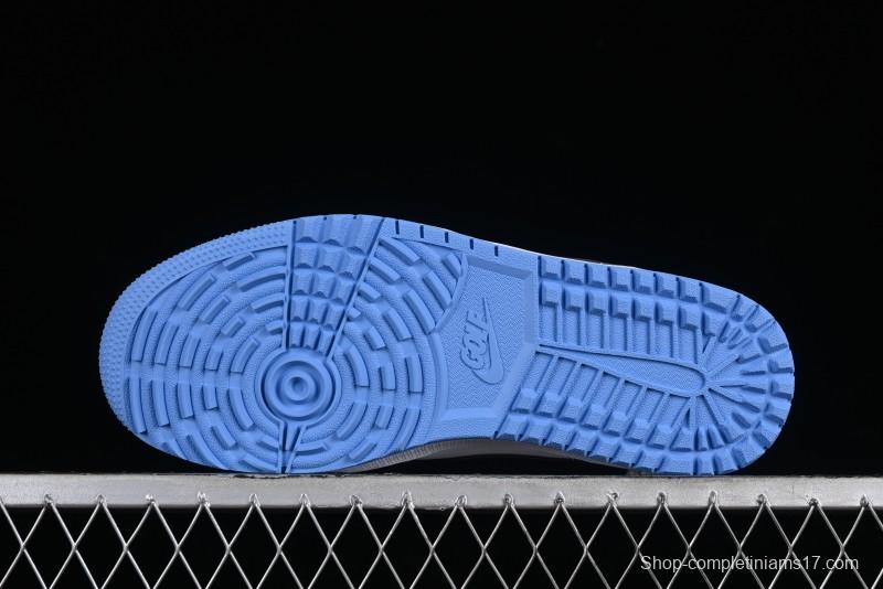 Nike Air Jordan 1 Mule Golf Shoes with University Blue Colorway - FJ1214-400