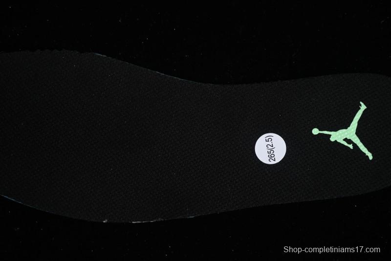 Nike Air Jordan 1 Low Retro Basketball Shoes in Mint Green and Black - 553558-131