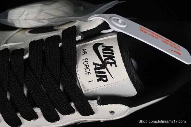 Nike Nocta x Nike Air Force 1 '07 Low Casual Sneakers with 3M Reflective Details and Full-Length Air Cushion - NO0224-023