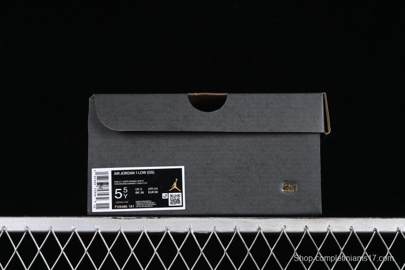 Nike Air Jordan 1 Low AJ1 Lemon Yellow Low-Top Casual Sneakers - FV8486-181