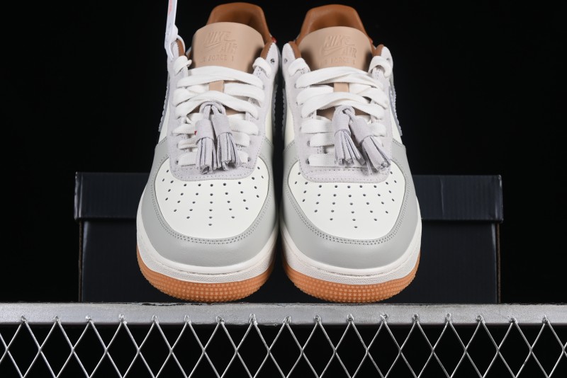 Nike Air Force 1 '07 Low Casual Sneakers with Full-Length Air Cushion - HF5697-001