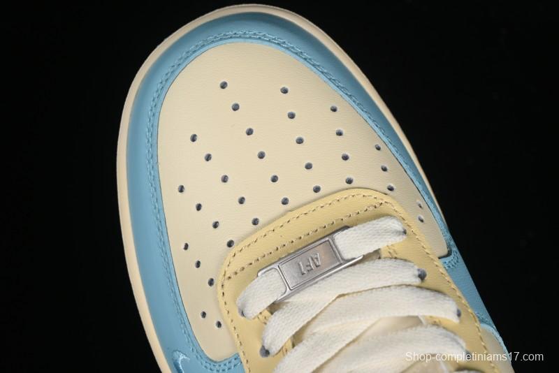 Nike Air Force 1 '07 Low Custom Casual Sneakers with Full-Length Honeycomb Air Cushion - XL2312-555