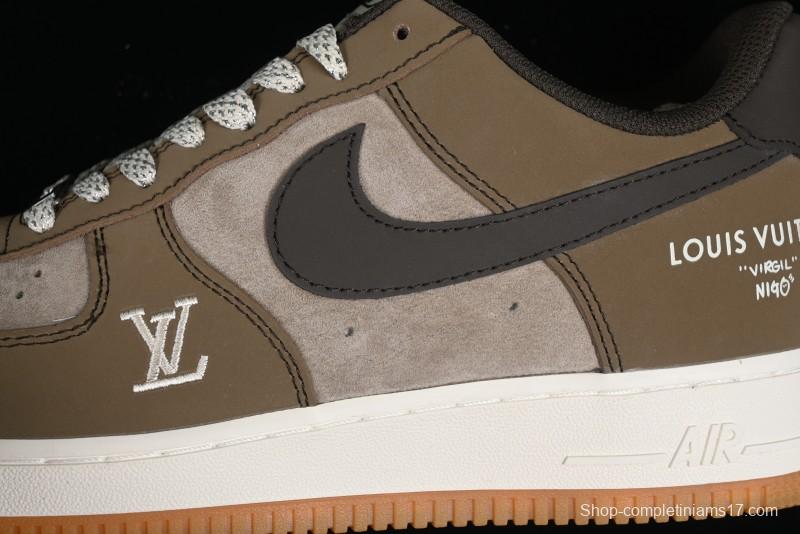 Nike Air Force 1 '07 Low LV Collaboration - Light Brown Casual Sneakers - BA8806-224