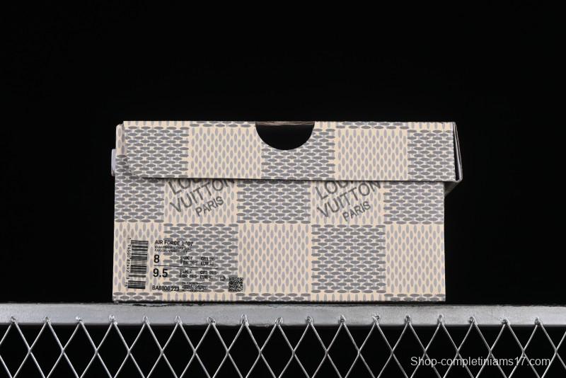 Nike Air Force 1 '07 Low LV Collaboration - Military Green Casual Sneakers - BA8806-223