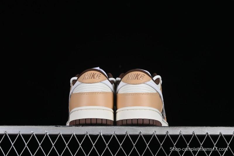 Nike Dunk Low Plaid Variation Retro SB Lace-Up Low-Top Casual Sneakers - DD1503-124