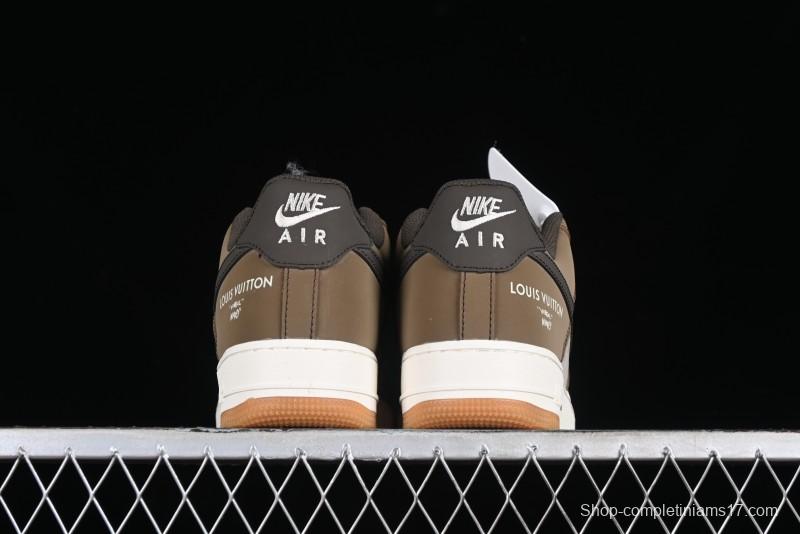 Nike Air Force 1 '07 Low LV Collaboration - Light Brown Casual Sneakers - BA8806-224