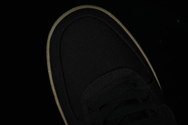 Nike Air Force 1 '07 Low Black Green Canvas Casual Sneakers - FJ4160-001