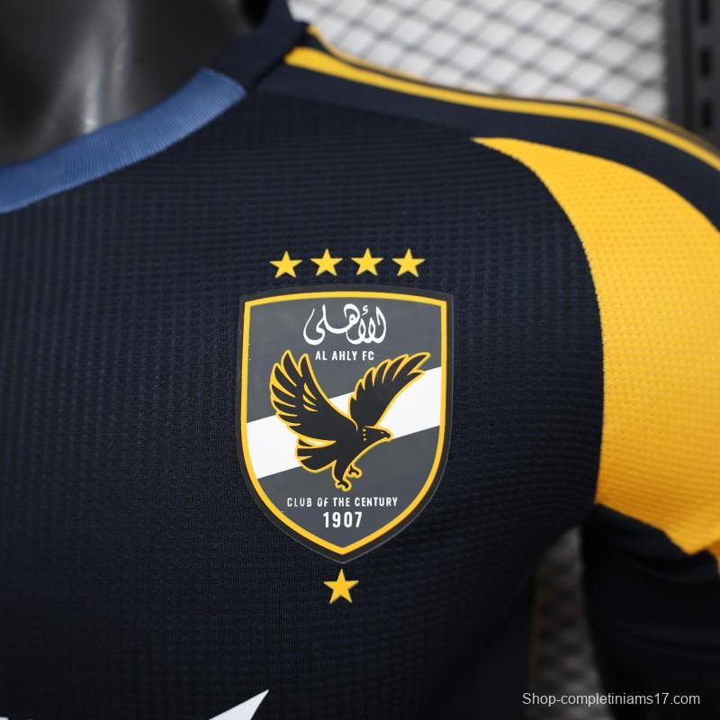 Player Version 24/25 Egypt Al Ahly Away Black Jersey