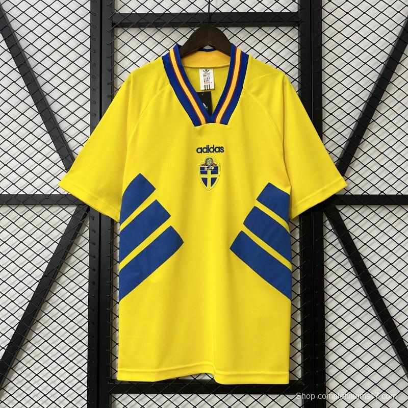 Retro 1994 Sweden Home Jersey