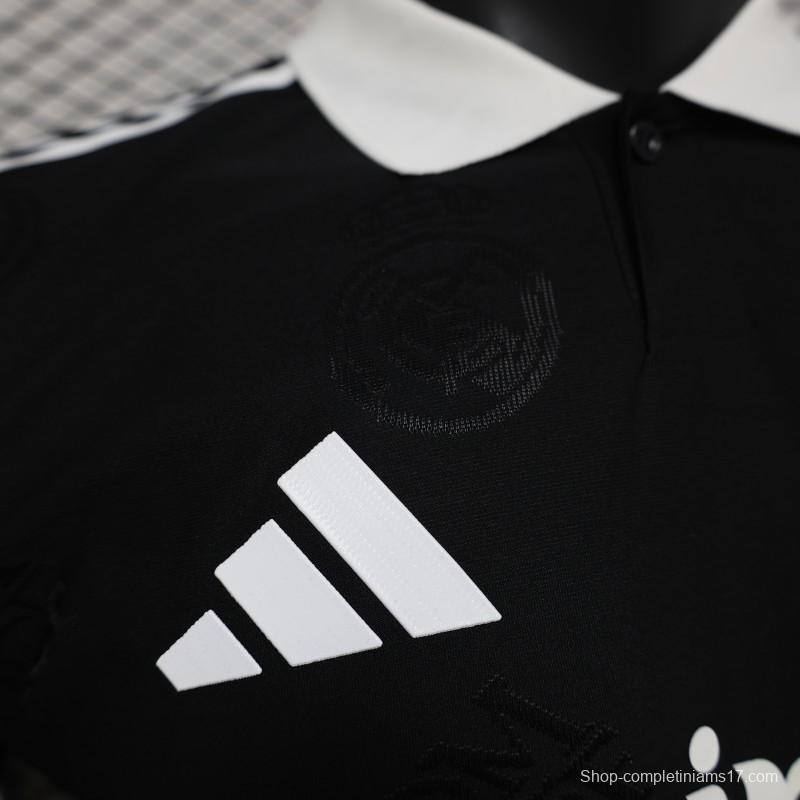 Player Version 24/25 Real Madrid Black Pre-Match Jersey